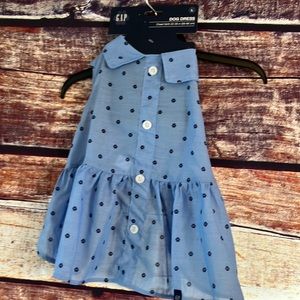 NWT GAP preppy paw print dog dress